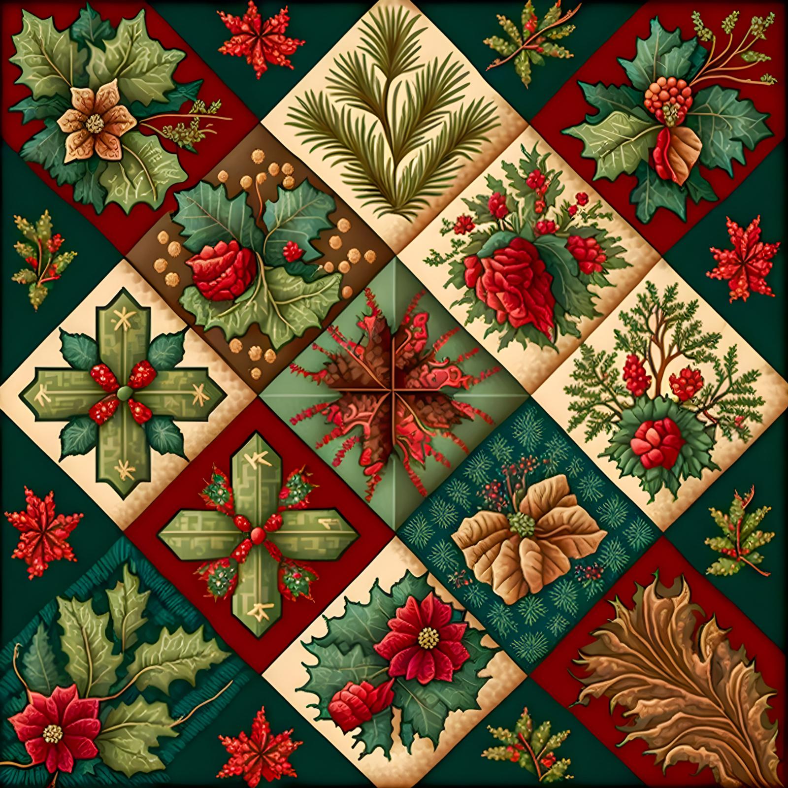Patchwork Textile, Sarilmak, multicolor background